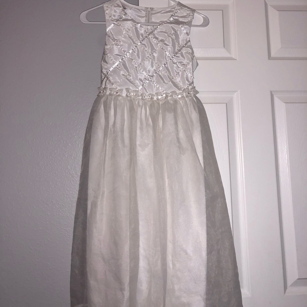 White dress-up dress